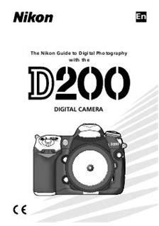 Nikon D200 manual. Camera Instructions.